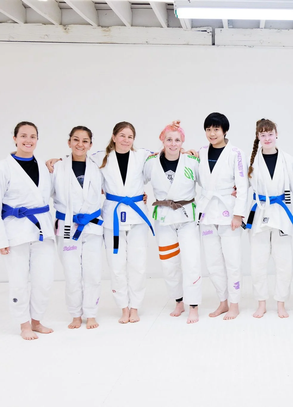 Women training Brazilian Jiu-Jitsu at Ethereal BJJ Academy